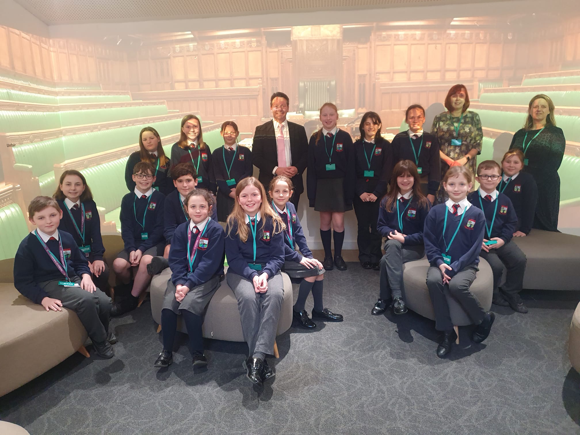 Westacre Middle School Visits Parliament | Nigel Huddleston