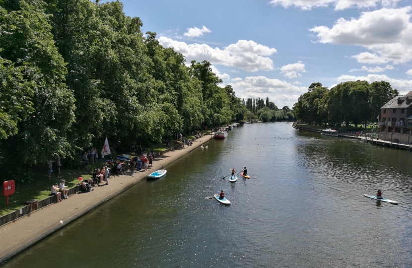 River Avon in Evesham