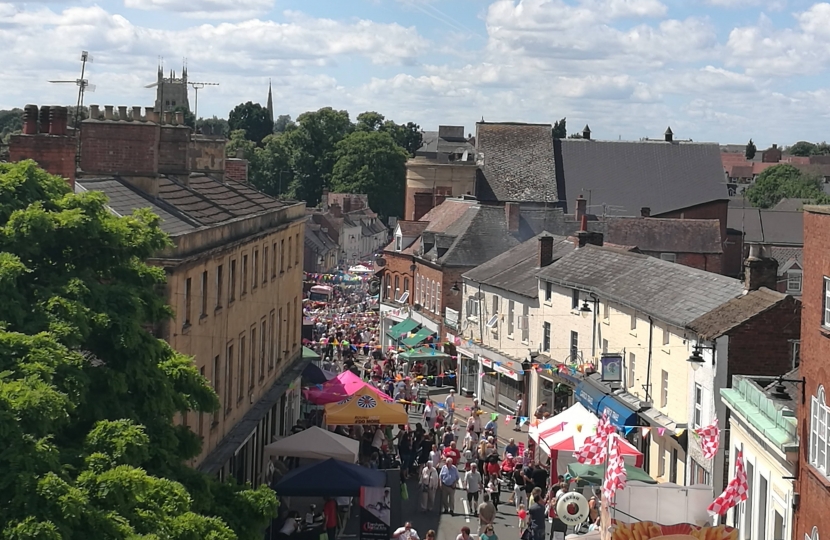 Port Street Fayre from Ferris Wheel