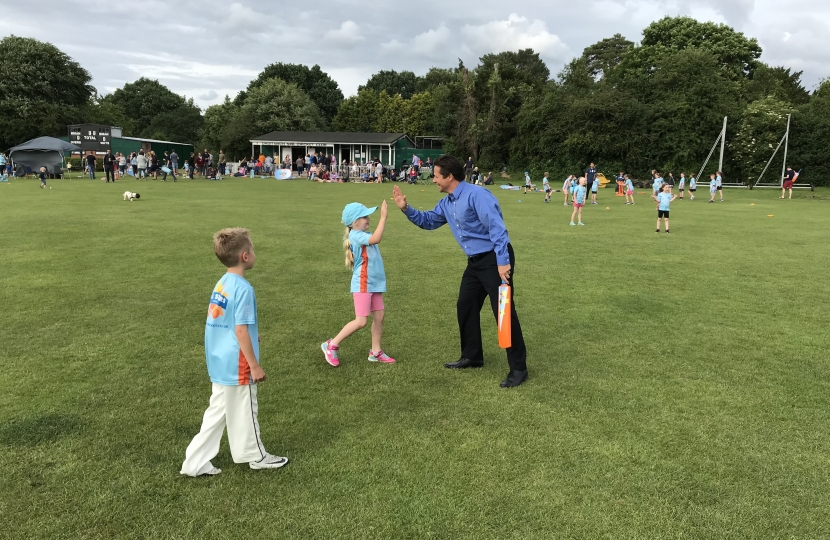 Nigel Huddleston at Droitwich Cricket Club