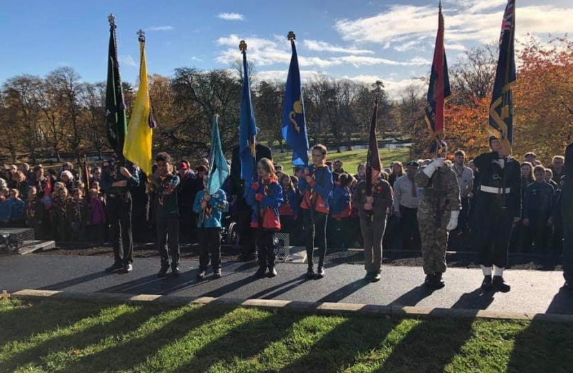 Remembrance Sunday in Evesham