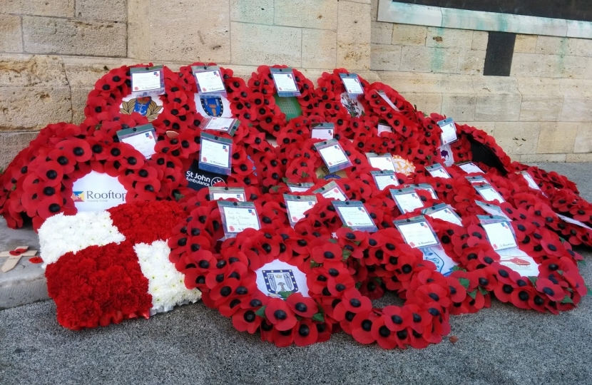 Remembrance Sunday in Evesham