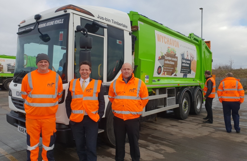 Nigel Huddleston MP at FCC Envirosort site