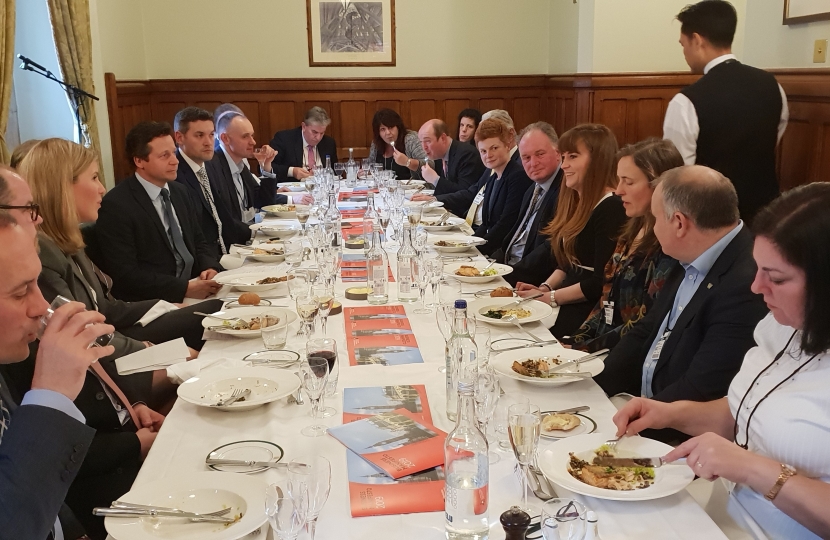 Nigel Huddleston MP at Herefordshire and Worcestershire Chamber of Commerce lunch