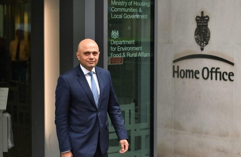 Sajid Javid Home Office