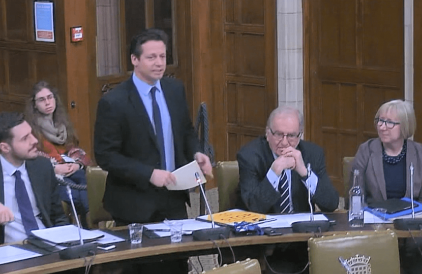 Nigel Huddleston MP leading debate on puppy smuggling