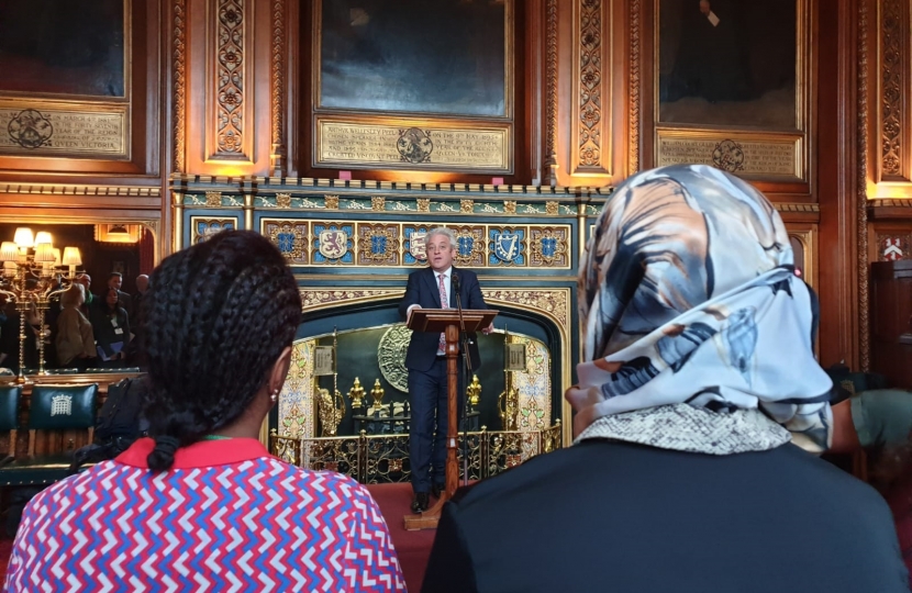 Speaker at Grenfell event in Parliament