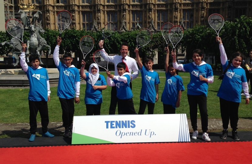 Nigel at the LTA Drop-in in Parliament