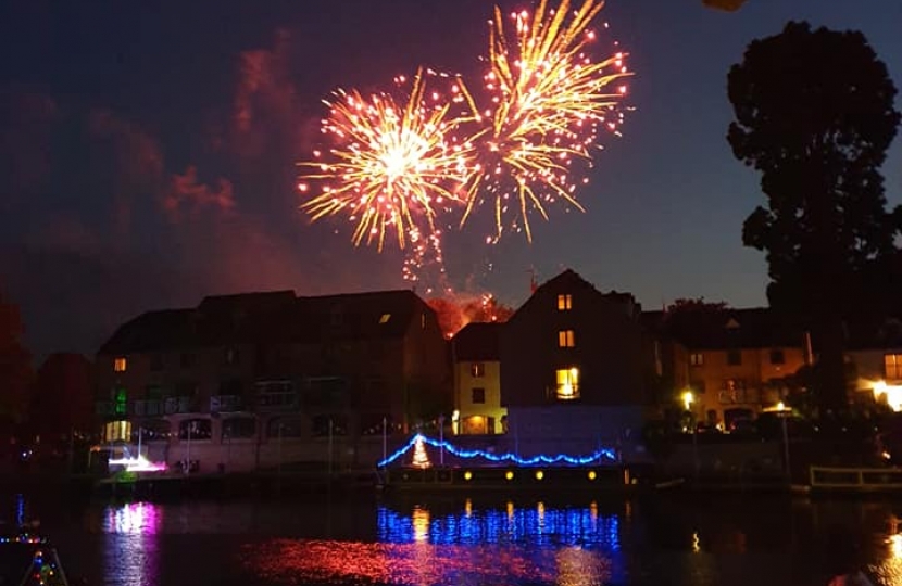 Nigel at the Evesham River Festival