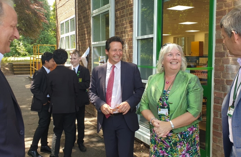 Nigel on a recent School Visit