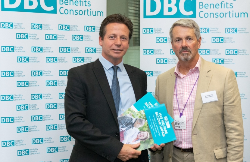 Nigel at the DBC Launch