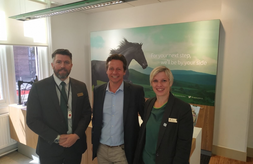 Nigel at Lloyds Bank