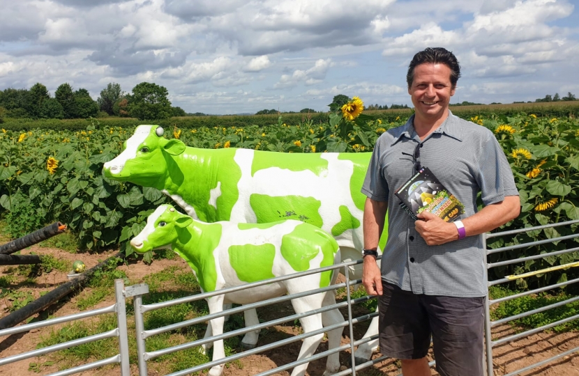 Nigel at Maize Maze