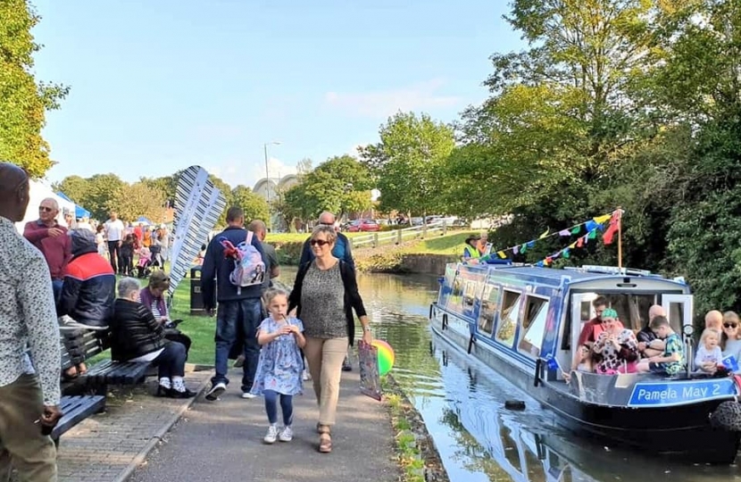 Droitwich Saltfest canal