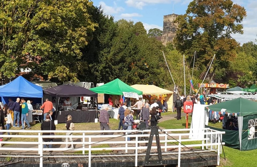 Droitwich Saltfest market