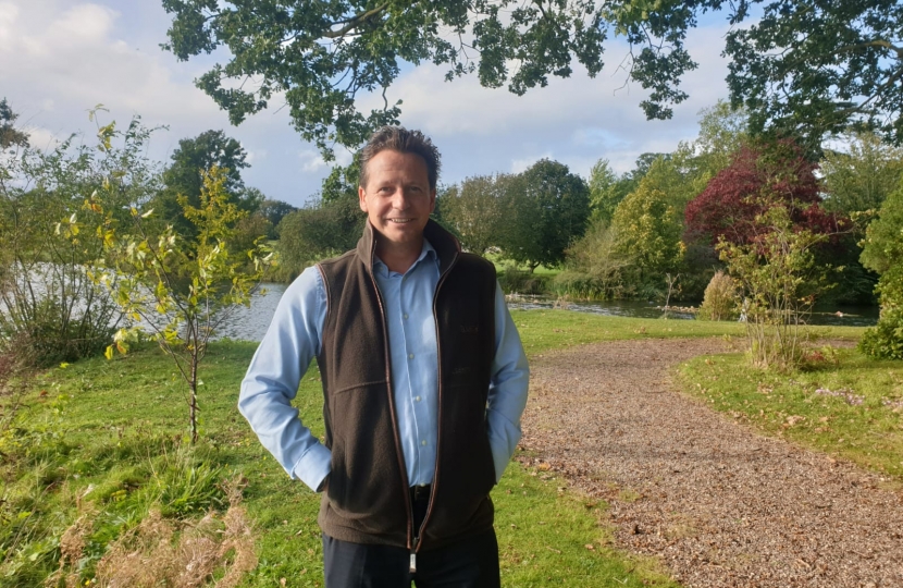 Nigel at Spetchley Park Gardens