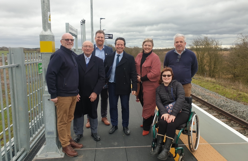 Nigel at Worcestershire Parkway Station