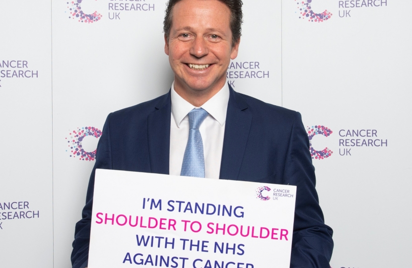 Nigel at World Cancer Day