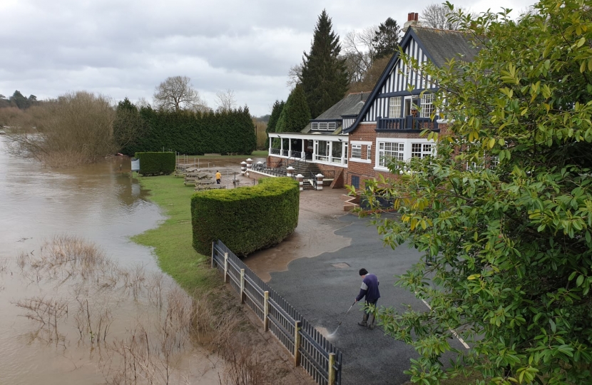 Flooding around the constituency