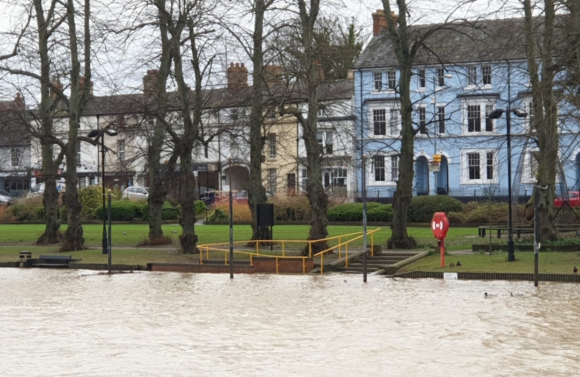 Flooding around the constituency