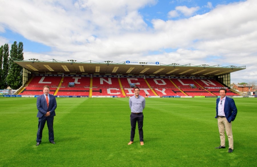 Nigel at Lincoln City FC