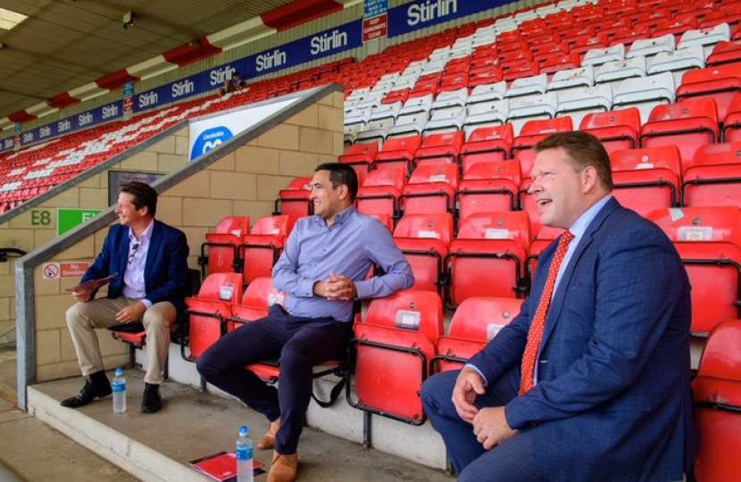 Nigel at Lincoln City FC