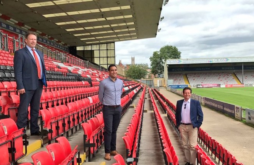 Nigel at Lincoln City FC