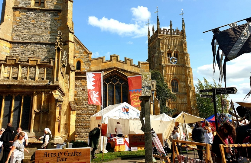 Medieval Market in Evesham