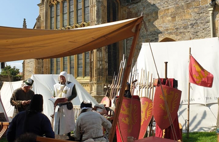 Medieval Market in Evesham