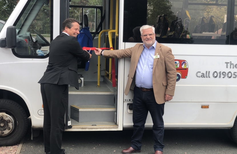 Nigel at Norton Community Bus