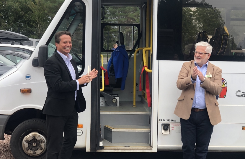 Nigel at Norton Community BUs