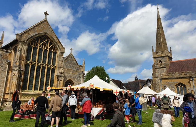 Evesham Medieval Market