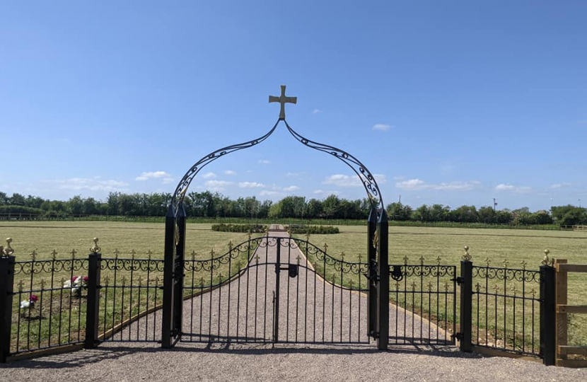 opening of Pear Tree Fields 