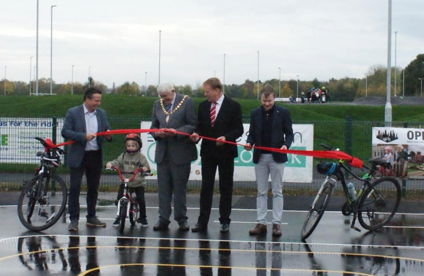 Opening of the Evesham Velo Park