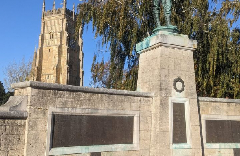 Remembrance Sunday in Evesham