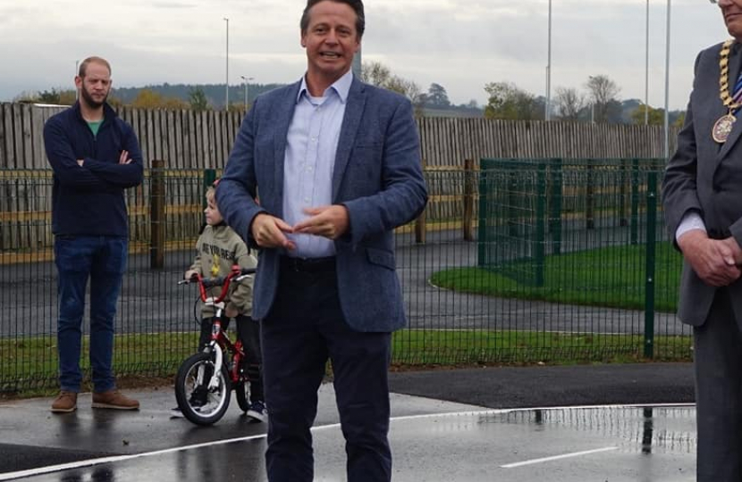 Opening of the Evesham Velo Park