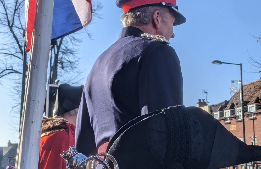 Remembrance Sunday in Evesham