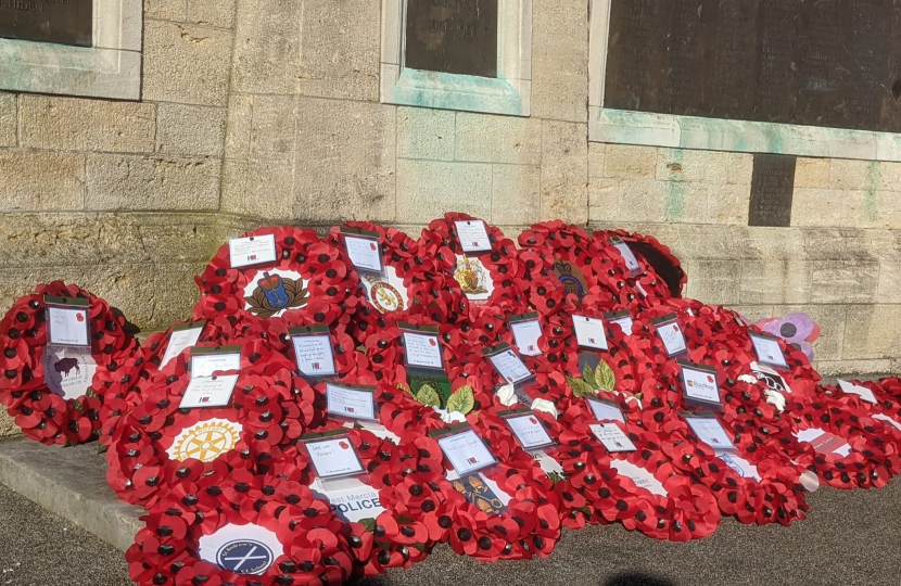 Remembrance Sunday in Evesham