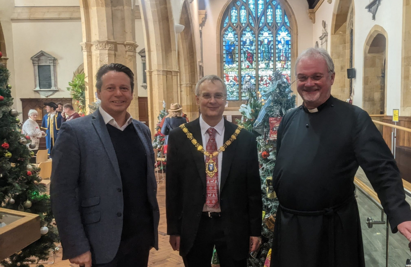 Christmas Tree Festival at The Parish Church of All Saints