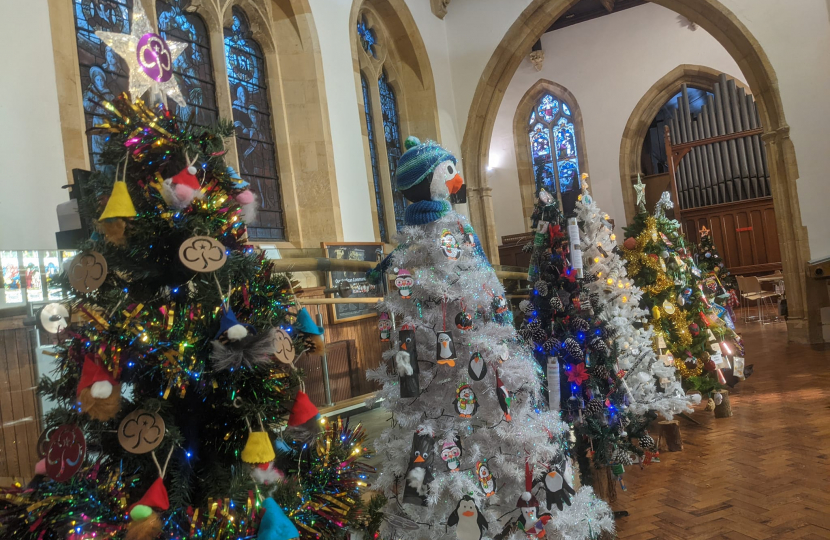 Christmas Tree Festival at The Parish Church of All Saints