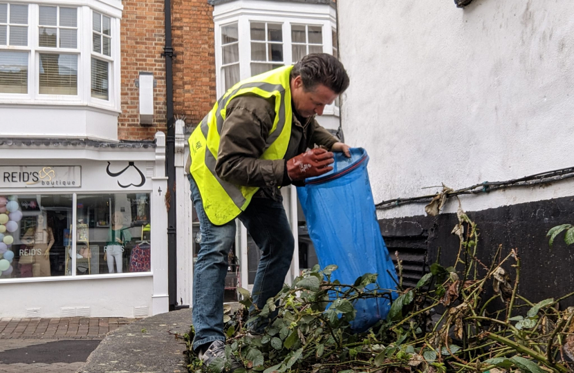 Litter picking