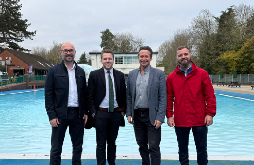 Nigel at the lido 