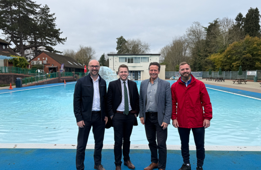 Nigel and Team at the Lido 