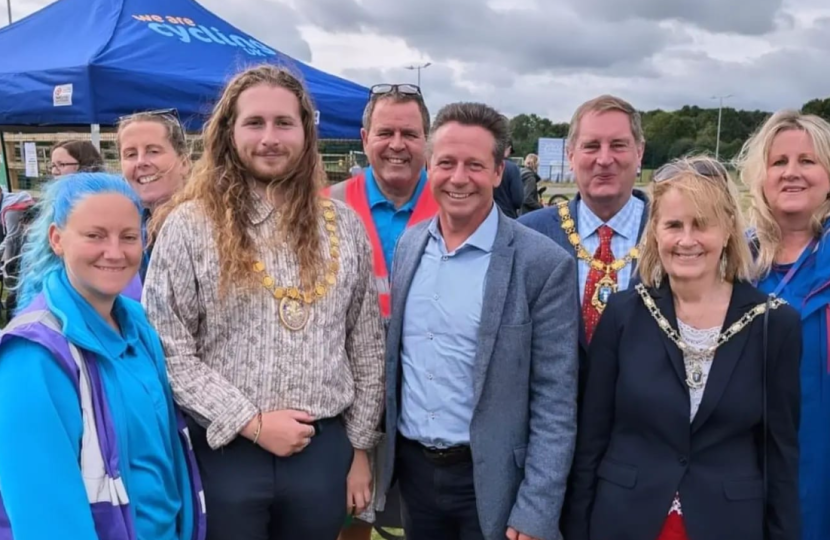 Nigel at Evesham VeloPark 