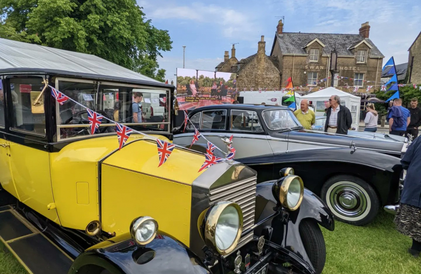 Jubilee Classic Car Rally in Broadway