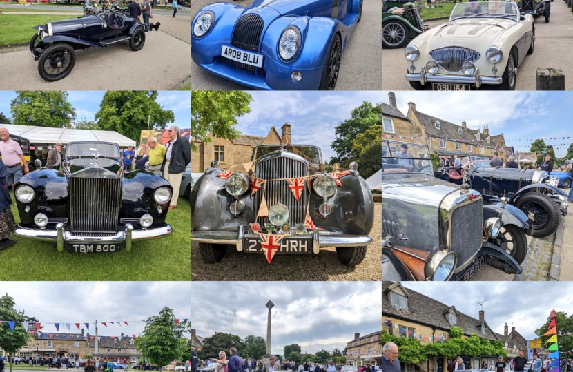 Jubilee Classic Car Rally in Broadway