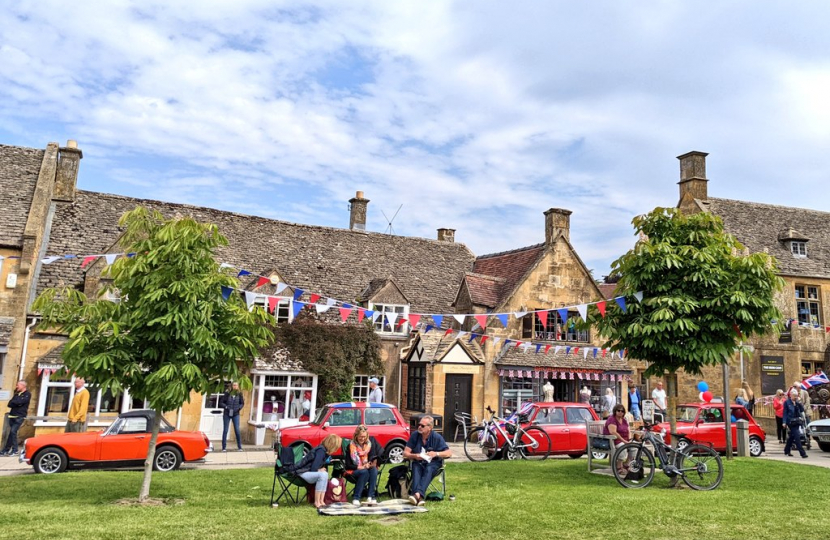 Jubilee Classic Car Rally in Broadway