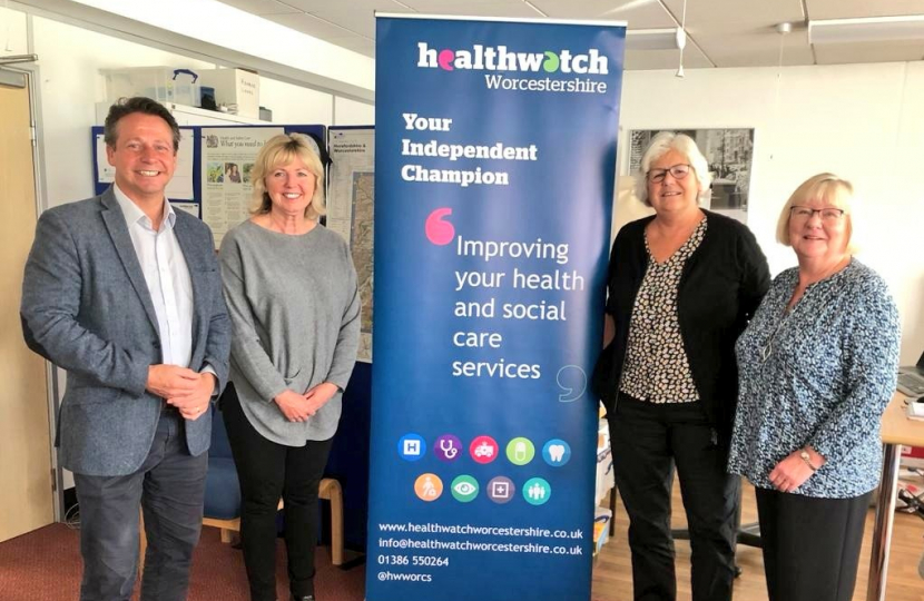 Visit to Healthwatch Worcestershire