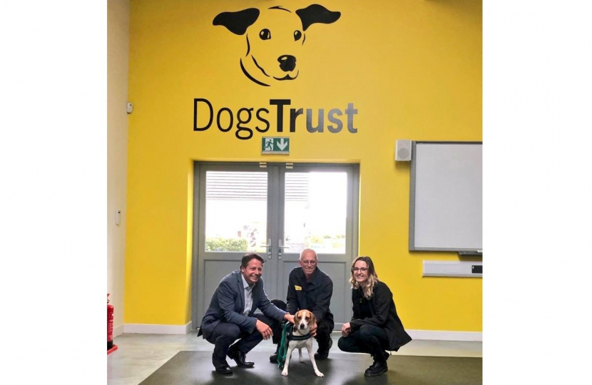 Visit to the Dogs Trust rehoming centre near Evesham