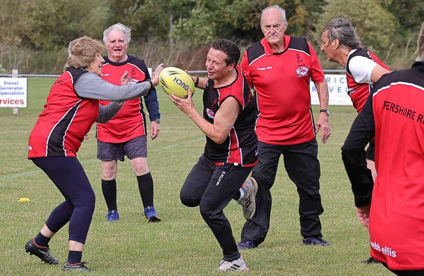 Third Age Touch Rugby at Pershore Rugby Football Club